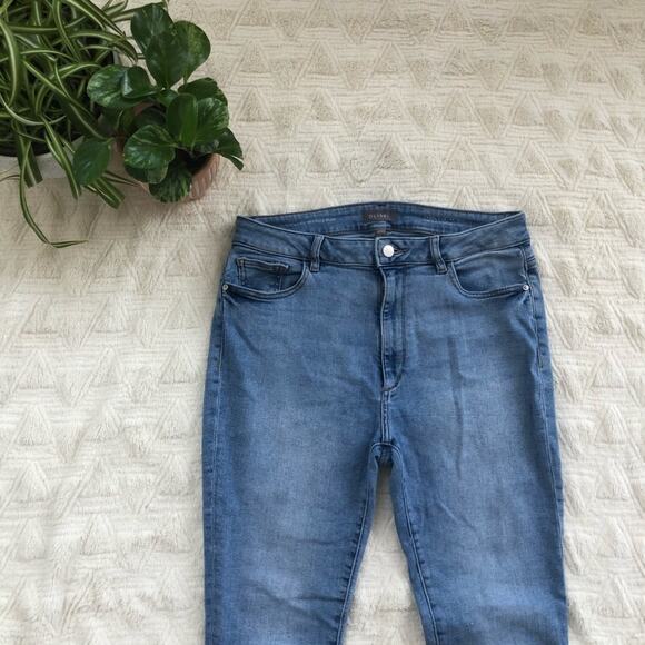 DL1961 Farrow High Waist Crop Skinny Jeans - Picture 3 of 6